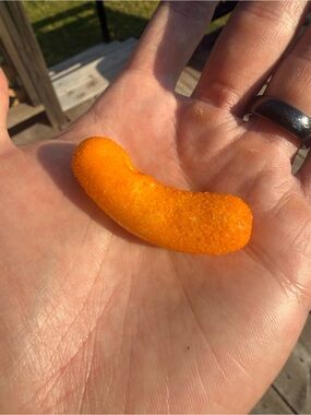 Rudeboy Glass puffy Cheeto pendant